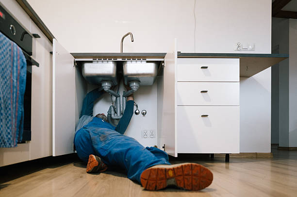 Professional Emergency Plumber technician working in Clarksville, PA